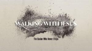 Walking with Jesus: The Savior Who Never Stops